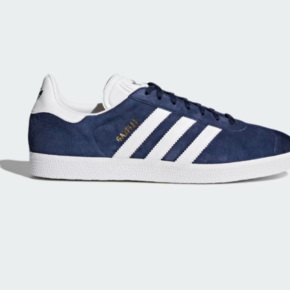 Adidas Gazelle Navy Blue and White